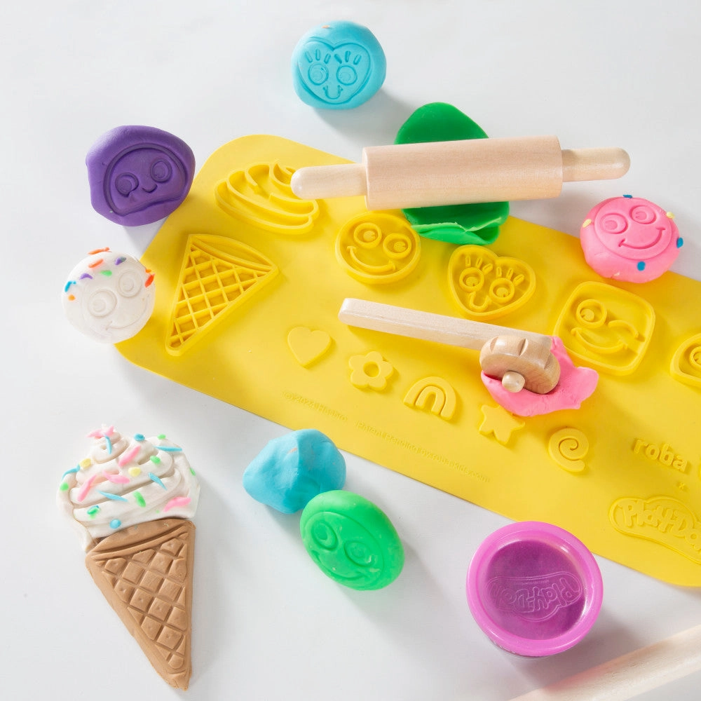Play-Doh Creative Clay Art Playset - All-Inclusive Set with 6 Colors