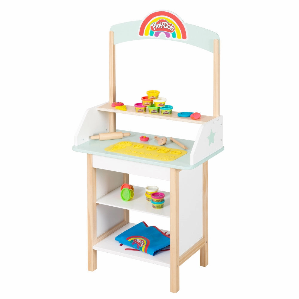 Play-Doh Wooden Ice Cream Stand Sweet Treats Play Center