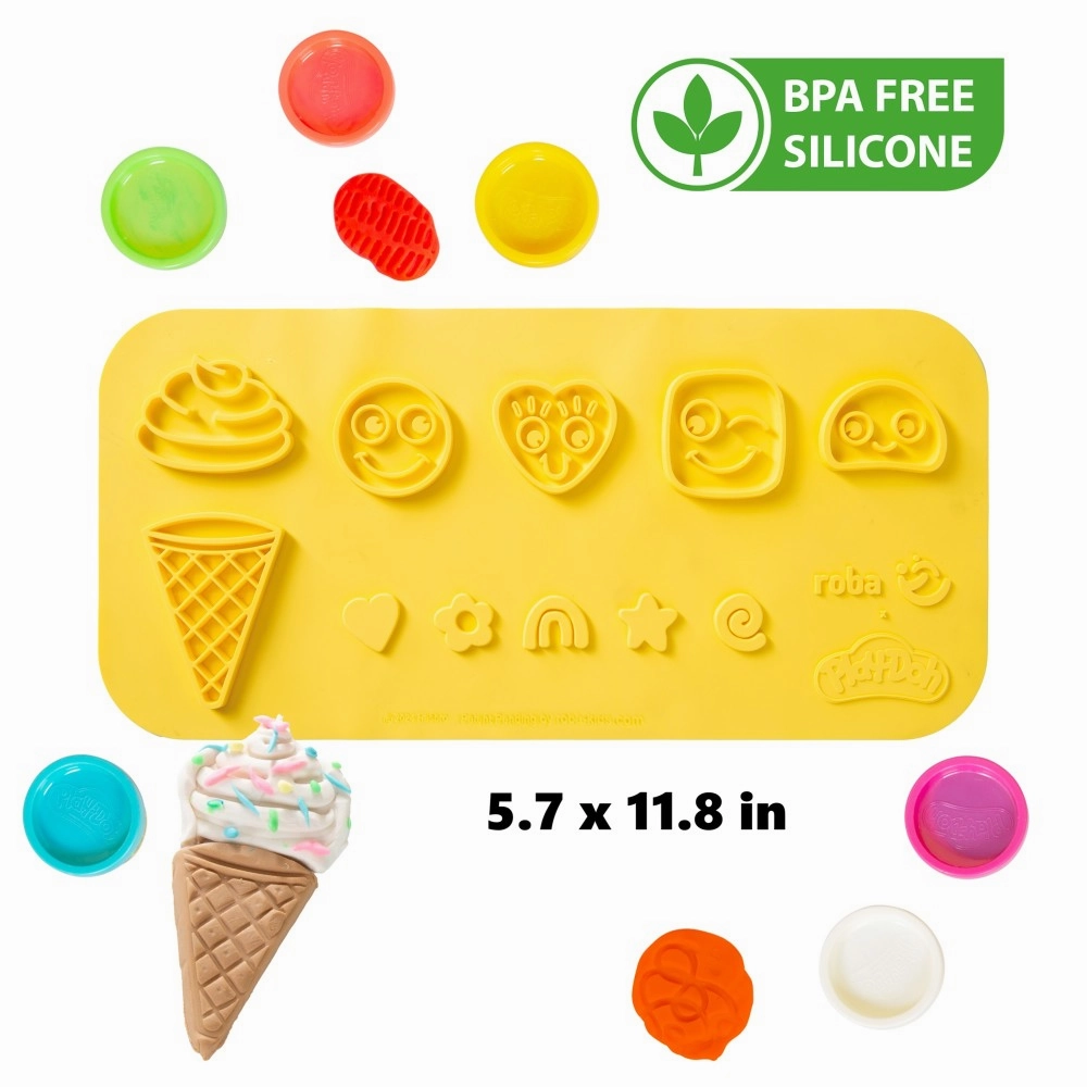 Play-Doh Wooden Ice Cream Stand Sweet Treats Play Center