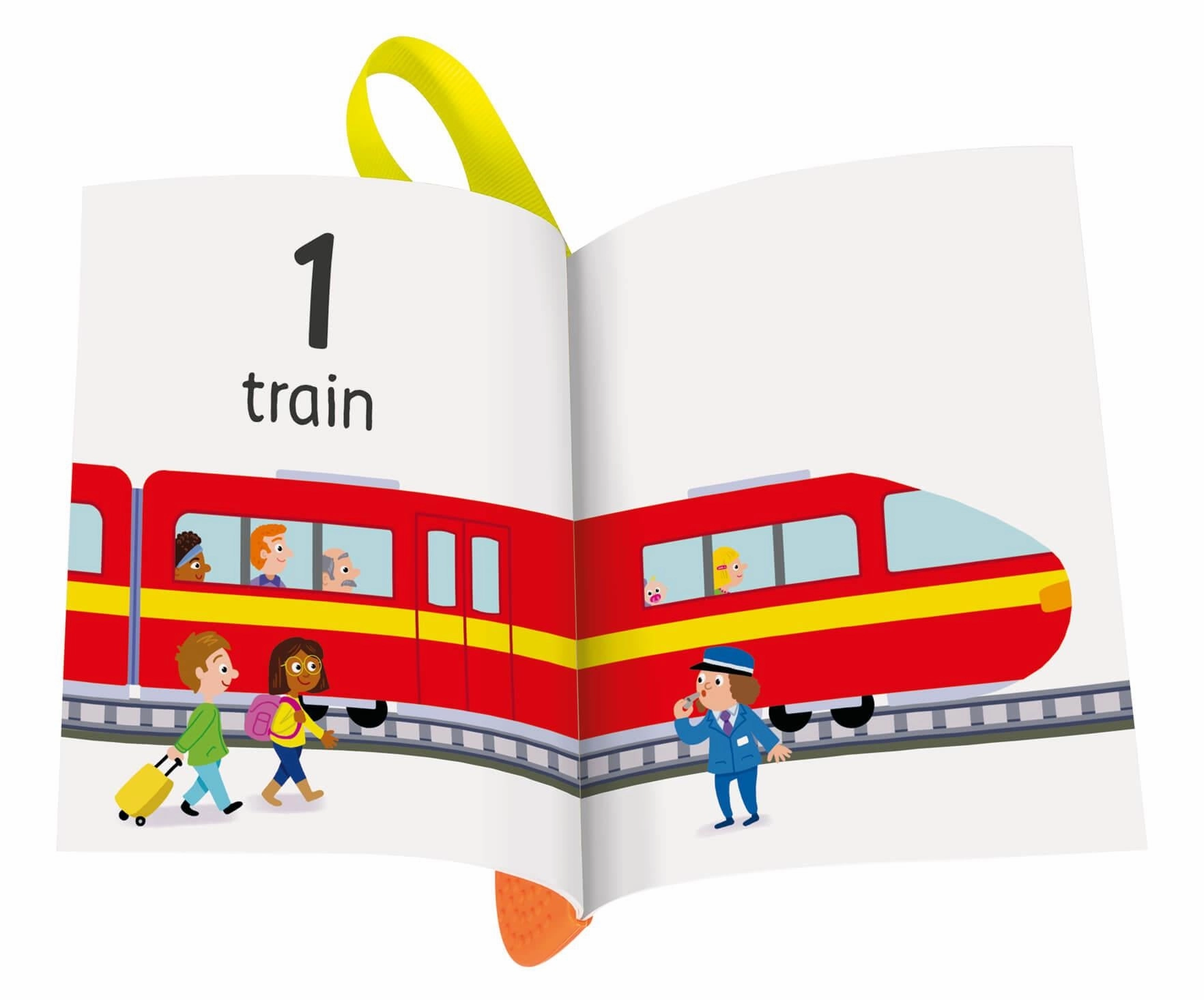 Play  Flip & Pop My First Numbers Waterproof Book with Teether Age 6M 