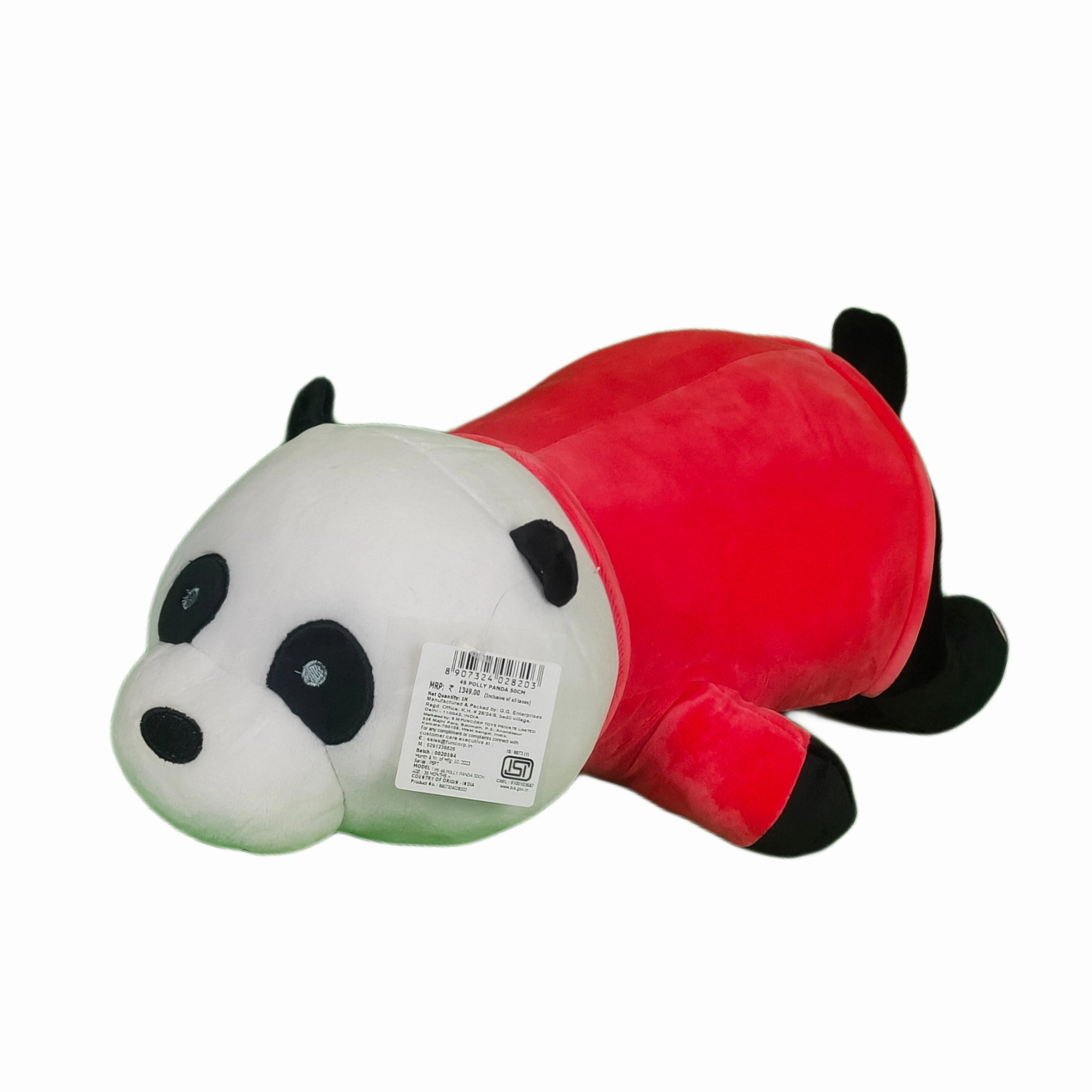 Play Hour Polly The Panda Pillow Plush Soft Toy for Kids Ages 3 Years & Up, 50cm