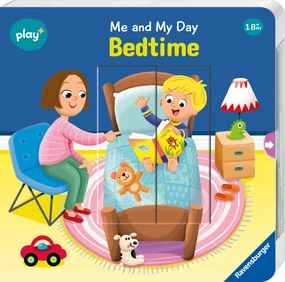Play  Me and My Day Bedtime Interactive Sliding Board Book Ages 18M 