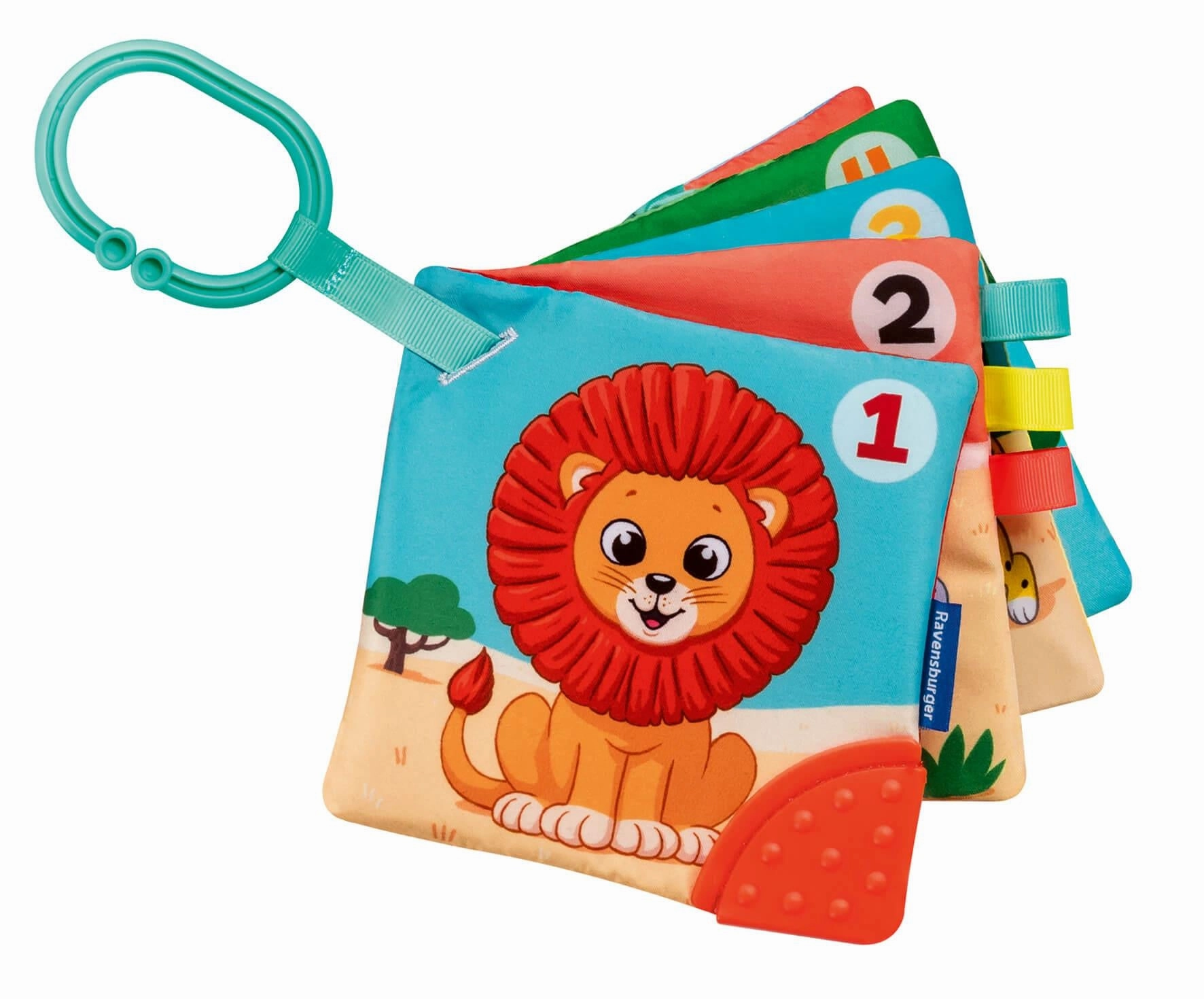 Play  Numbers and Colours My First Cloth Book with Teether for Babies