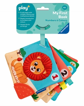 Play  Numbers and Colours My First Cloth Book with Teether for Babies
