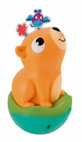 Play  Push & Listen Roly Poly Capybara with Light & Sound for Ages 6M 