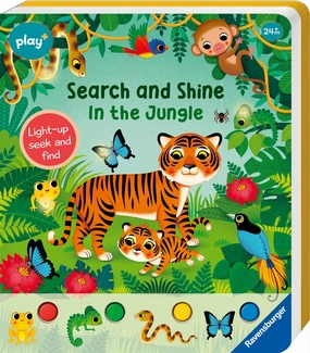 Play  Search & Shine In the Jungle Seek & Find Book with Lights Age 2 