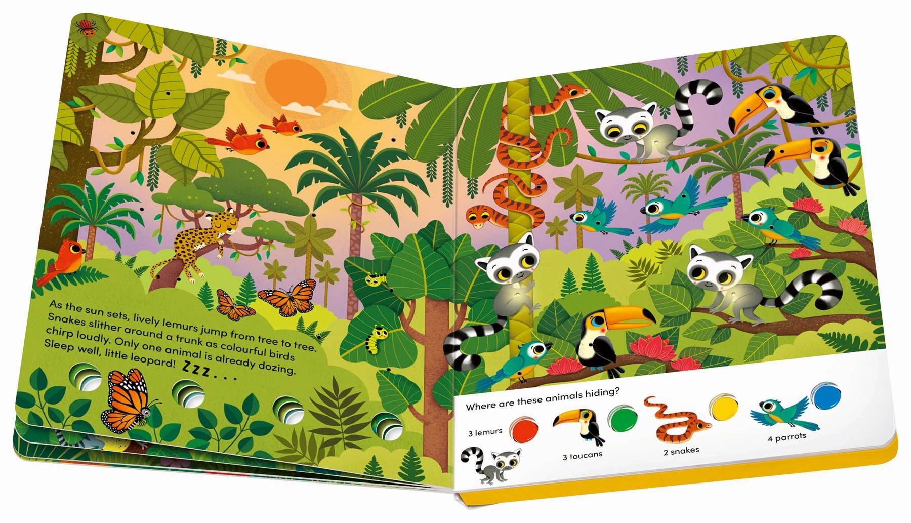Play  Search & Shine In the Jungle Seek & Find Book with Lights Age 2 