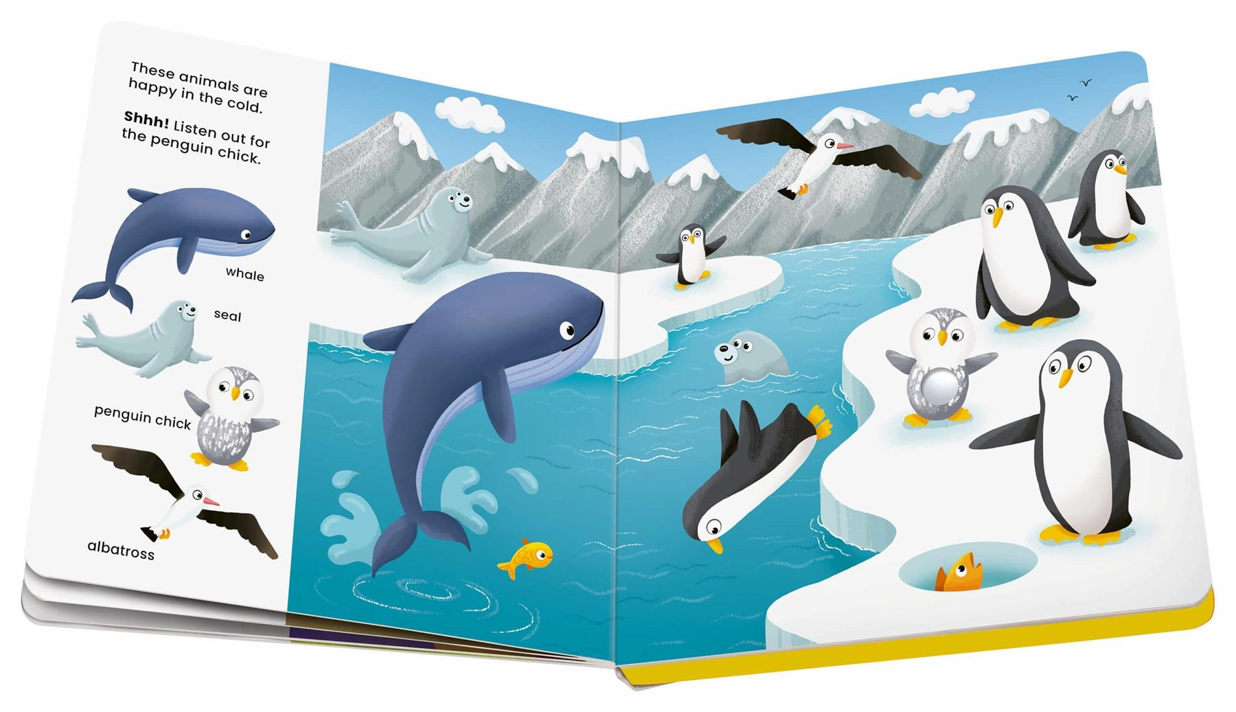 Play  ShhhWho's there? Baby Animals Search & Find Sound Book Age 1 