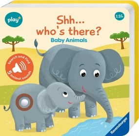 Play  ShhhWho's there? Baby Animals Search & Find Sound Book Age 1 