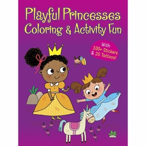 Playful Princesses Coloring & Activity Fun