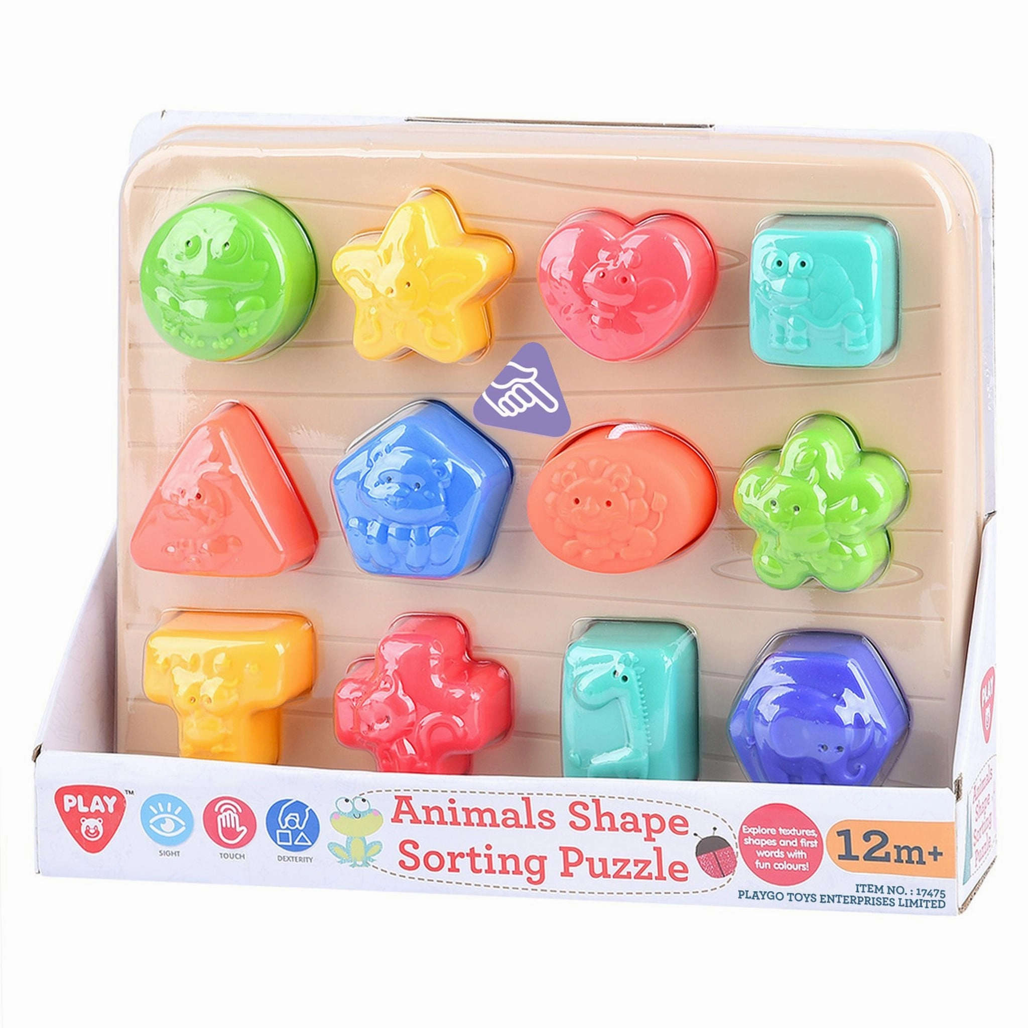 Playgo Toys Ent. Ltd. Animal Shape Sorting Puzzle