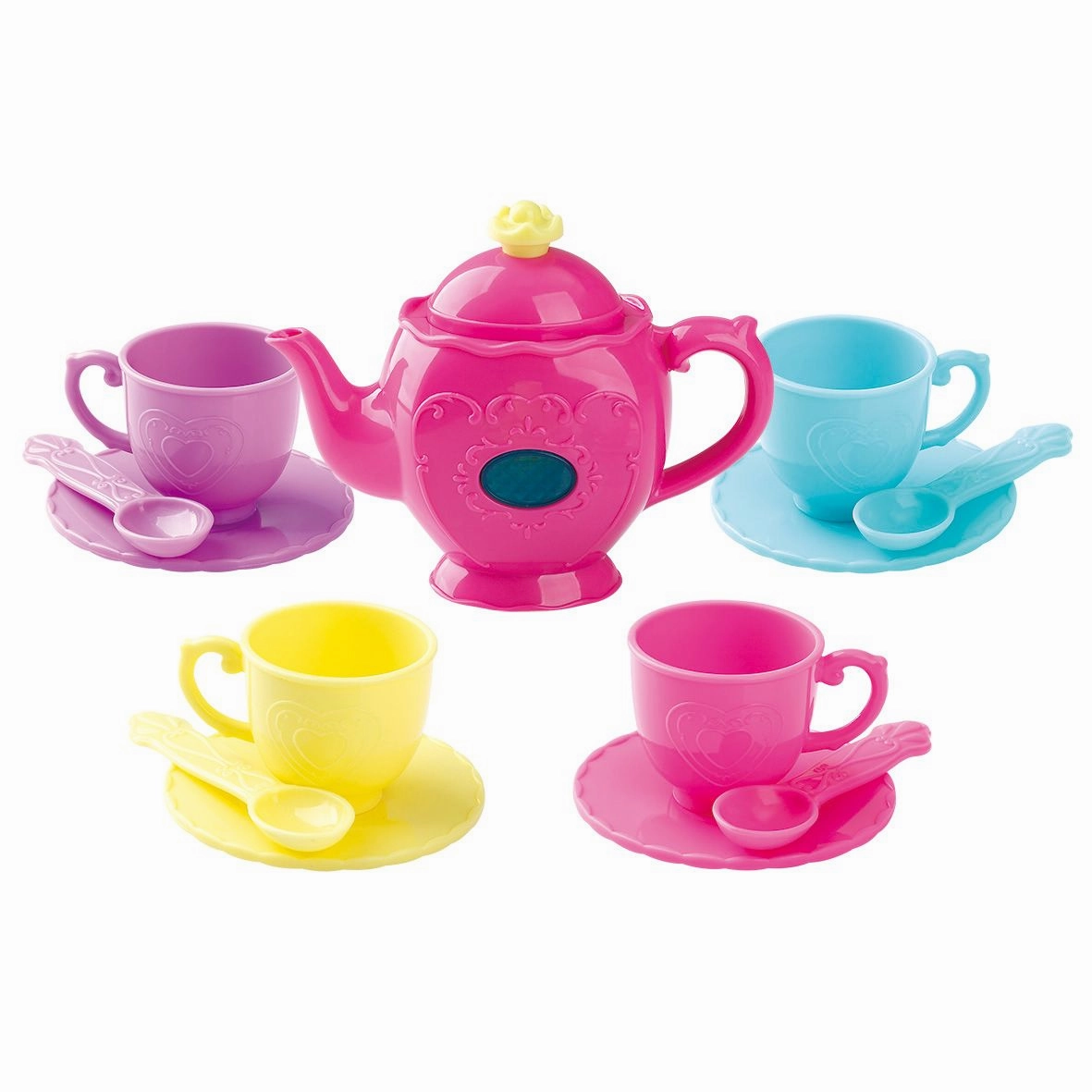 Playgo Toys Ent. Ltd. Battery Operated Pink Musical Tea Set