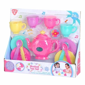 Playgo Toys Ent. Ltd. Battery Operated Pink Musical Tea Set