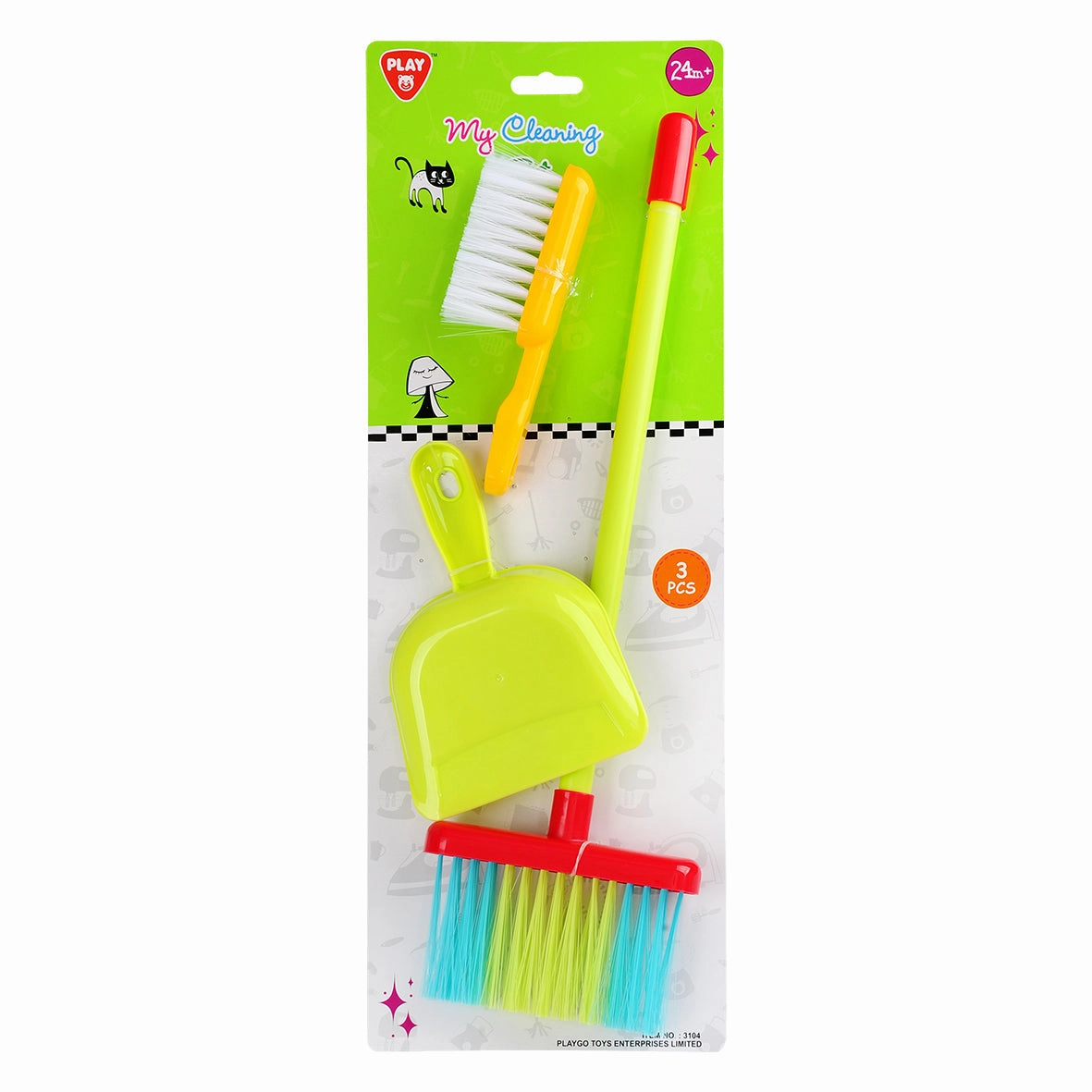 Playgo Toys Ent. Ltd. My Cleaning Set 3 Piece