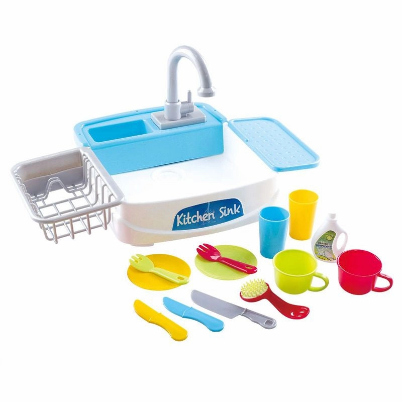 Playgo Toys Ent. Ltd. My Little Kitchen Sink 18 Piece
