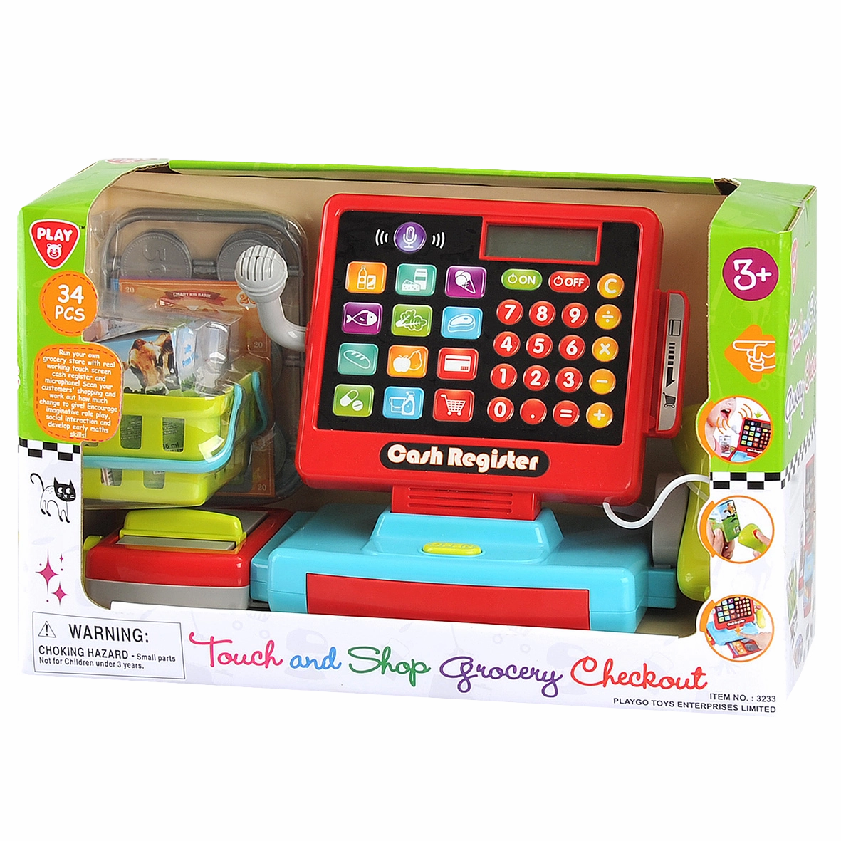 Playgo Toys Ent. Ltd. Touch And Shop Grocery Checkout