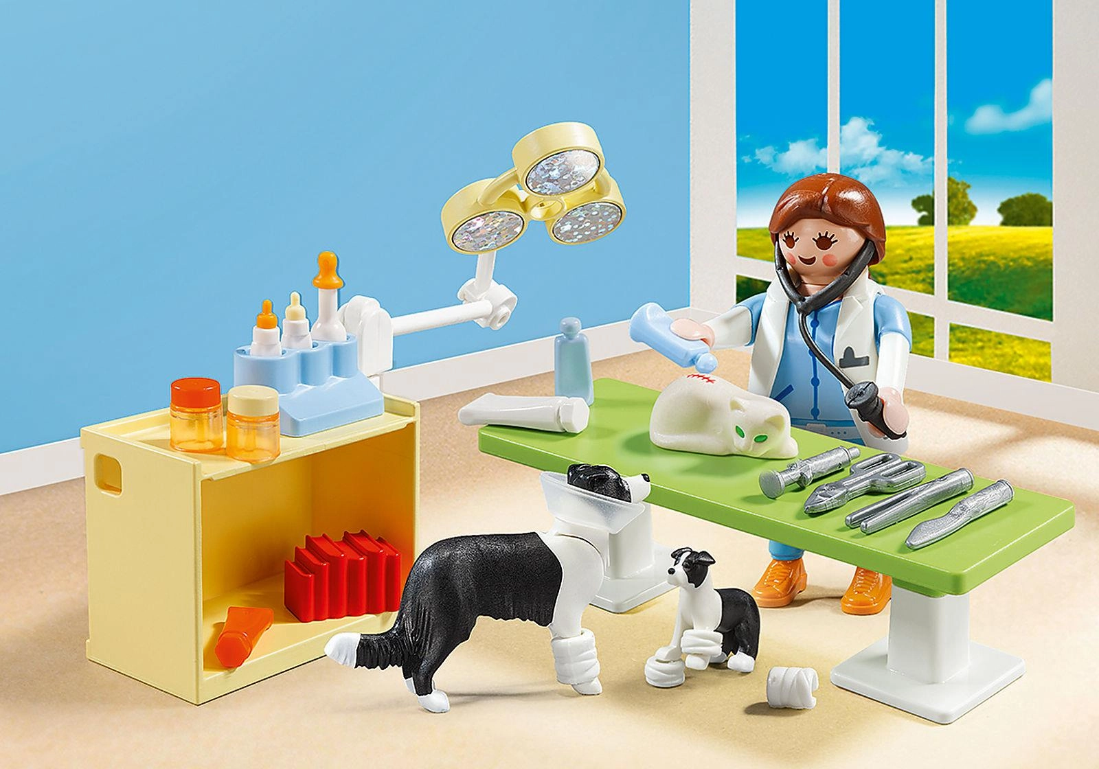 Playmobil City Life 5653 Vet Visit Small Carry Case for Ages 4 and Up