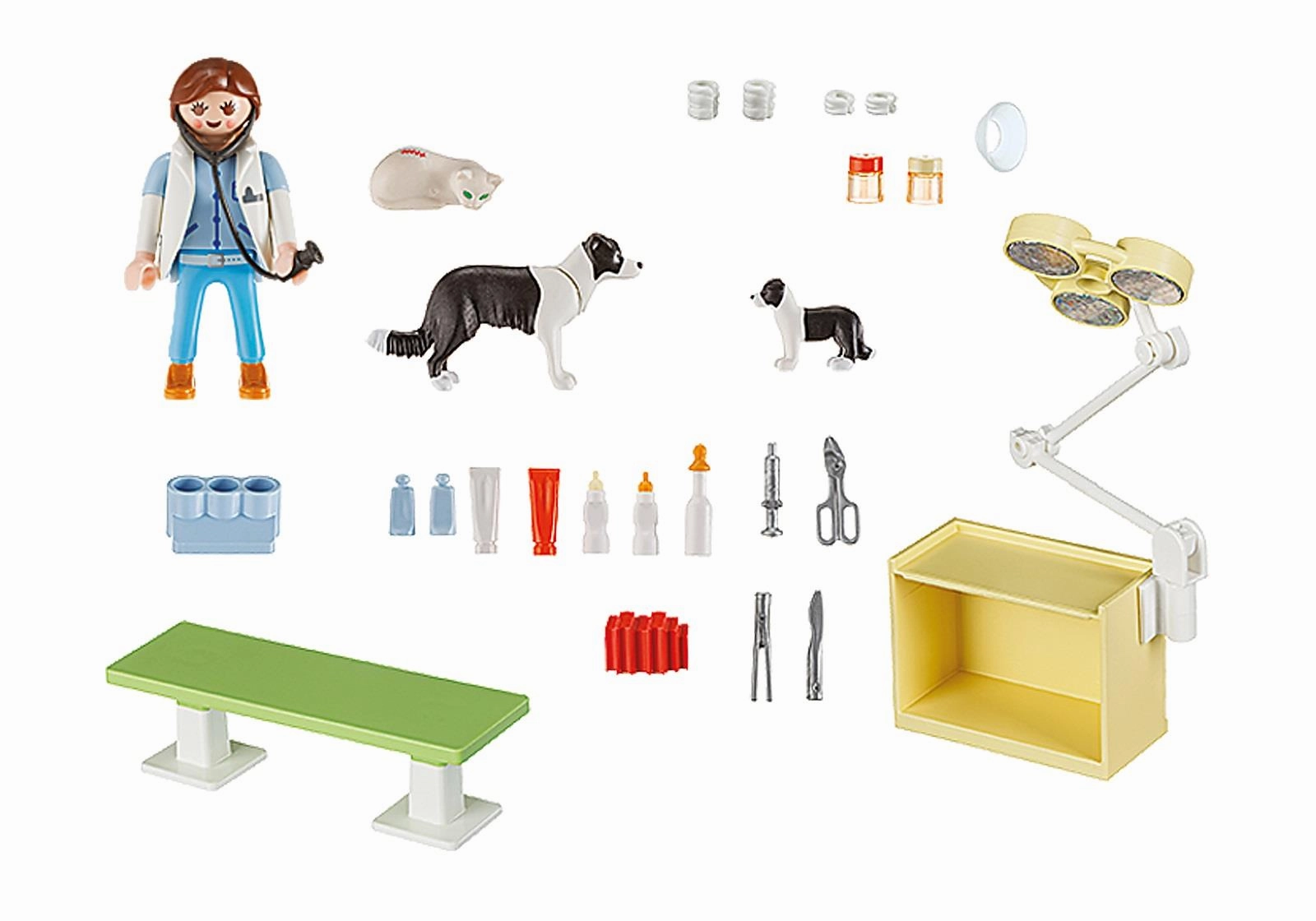 Playmobil City Life 5653 Vet Visit Small Carry Case for Ages 4 and Up