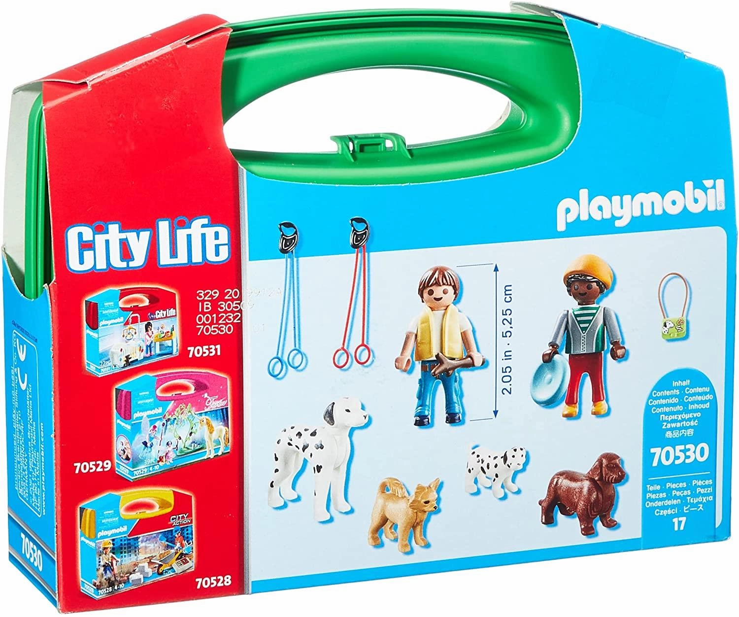 Playmobil City Life 70530 Puppy Playtime Carry Case for Ages 4 and Up