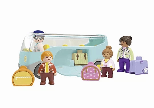 Playmobil Junior 71682 Airport Shuttle Bus Playset for Ages 1 and Up