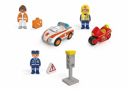 Playmobil Junior 71692 Everyday Heroes Toy Playset for Ages 1 and Up