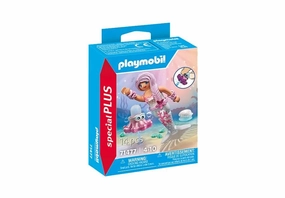Playmobil Special Plus 71477 Mermaid with Squirt Octopus for Ages 4 