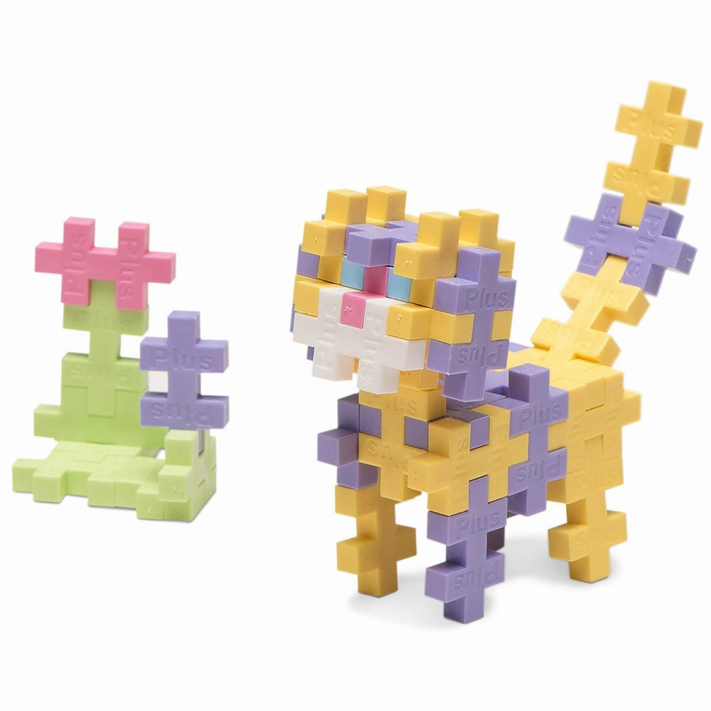 Plus-Plus Super Tube - Pastel Mix Construction Set - 500 Pieces