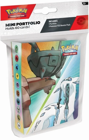 Pokemon Mini Portfolio with obsidian flames booster pack