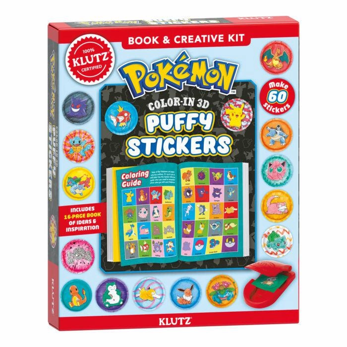 Pokemon Puffy Stickers