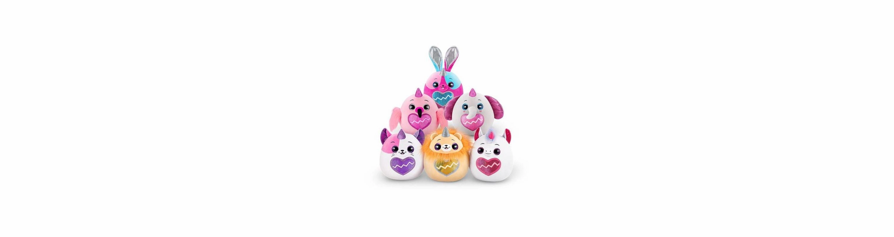 Rainbocorns Zuru Eggzania Giant Series 1 Interactive Plush Toy