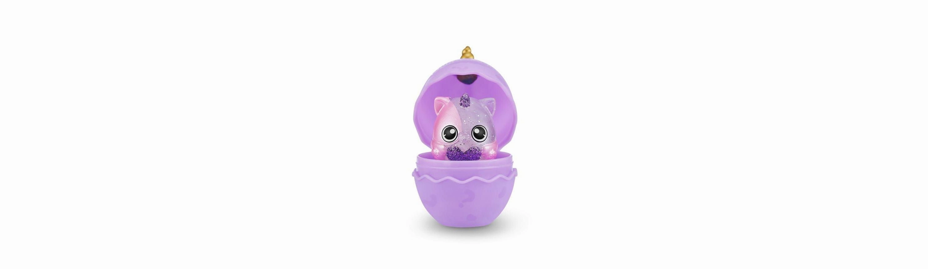 Rainbocorns Zuru Eggzania Giant Series 1 Interactive Plush Toy