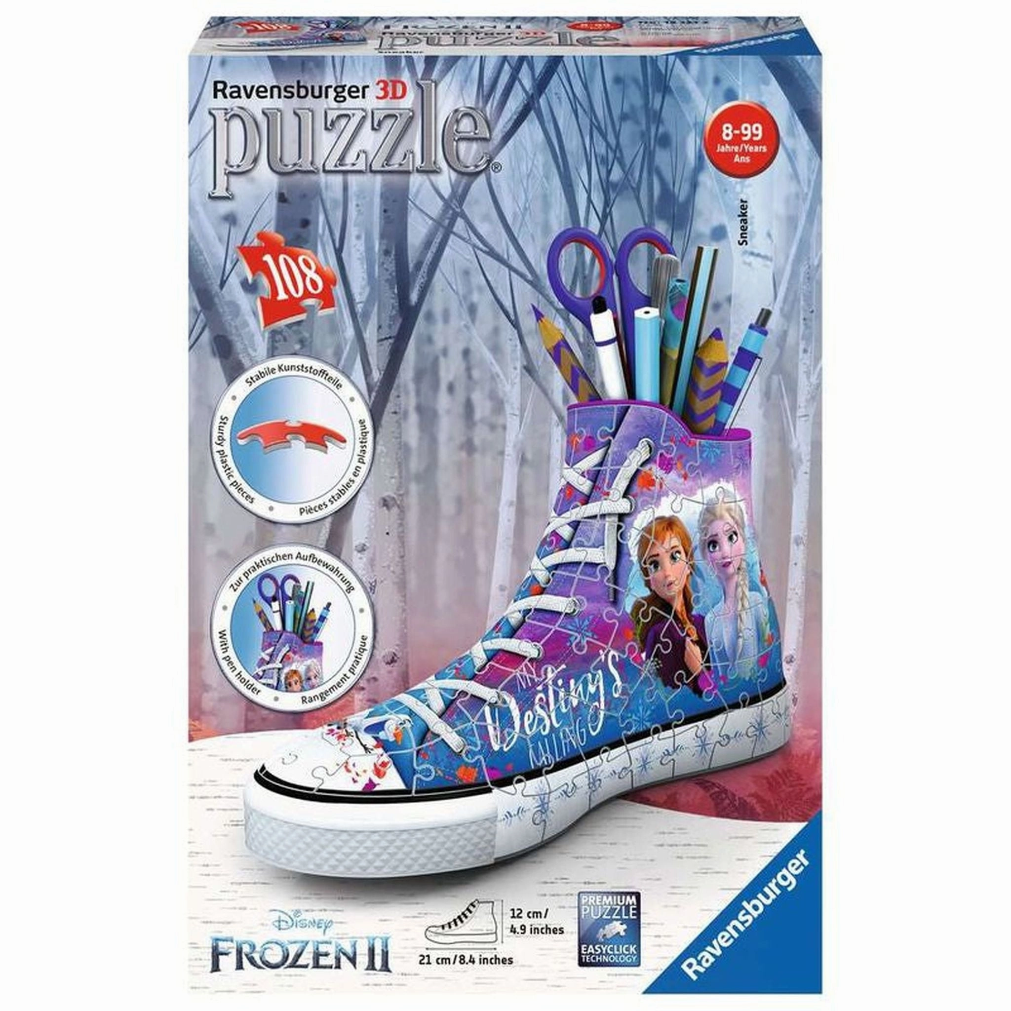 Ravensburger Disney Frozen Ii 3D Sneaker Shaped