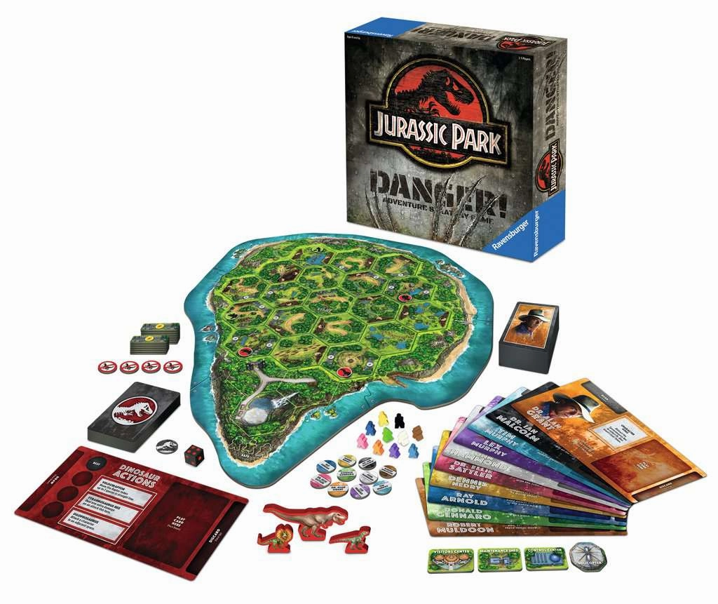Ravensburger Jurassic Park Danger Adventure Strategy Game