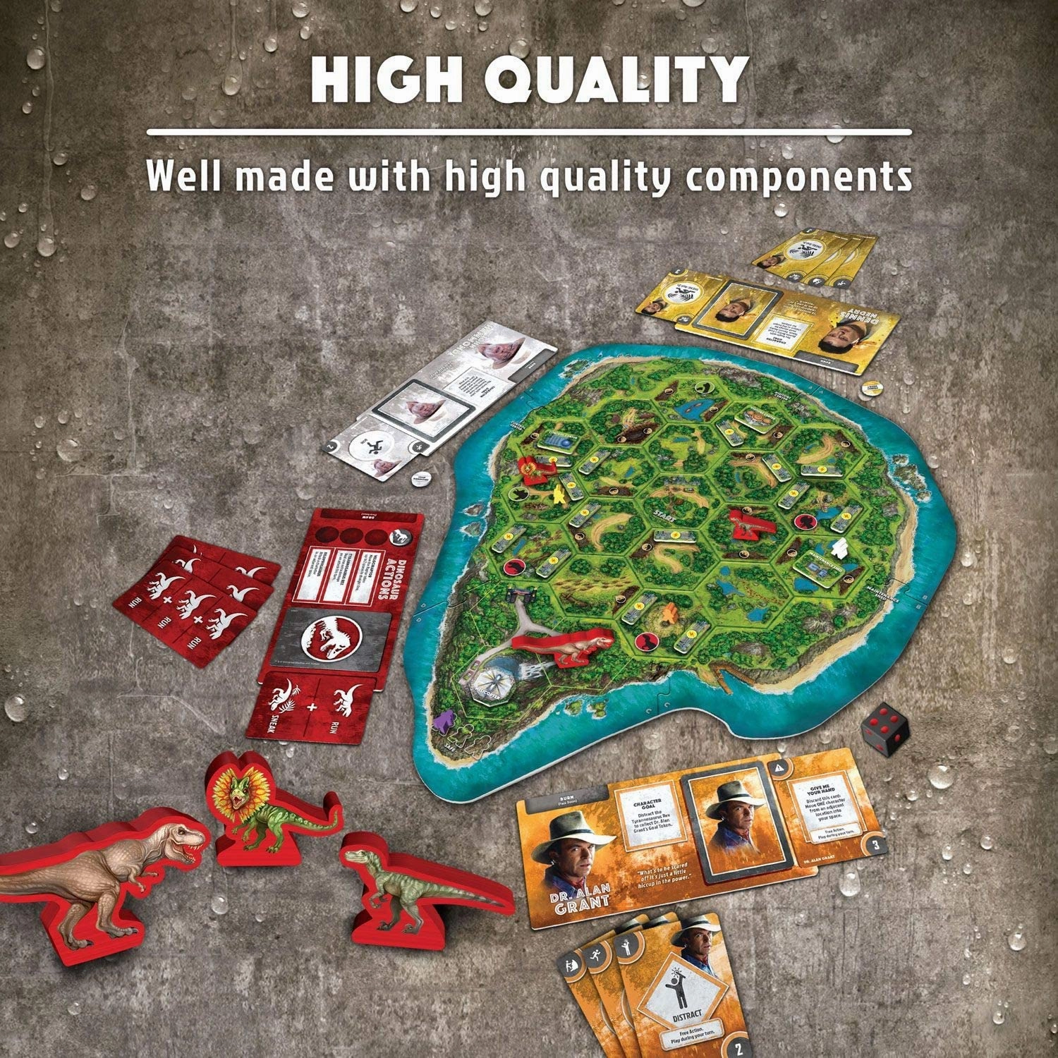 Ravensburger Jurassic Park Danger Adventure Strategy Game