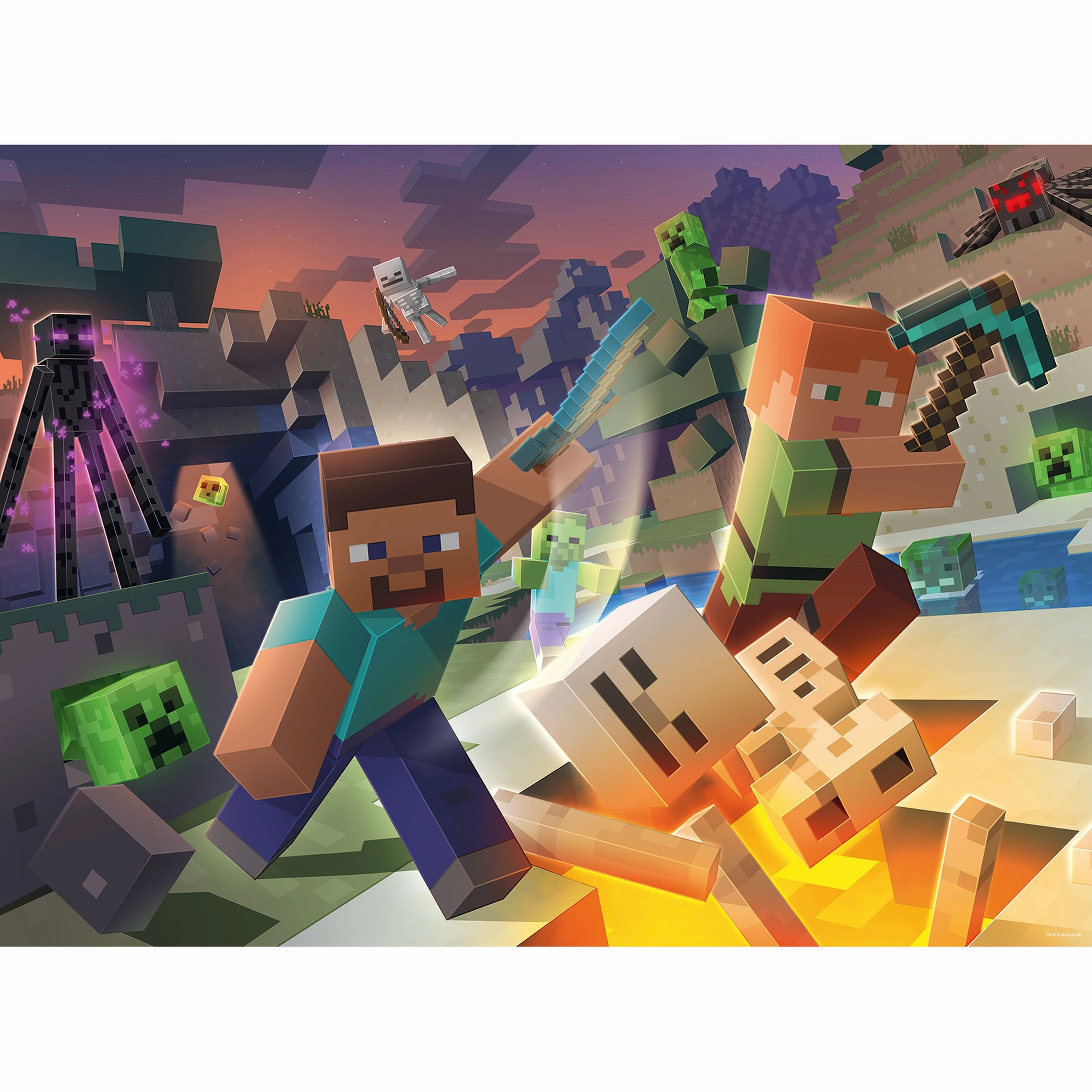 Ravensburger Monster Minecraft 100 Piece
