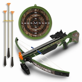 RealTree: Junior Archer Camo Toy Crossbow Set - 26" with LED Scope