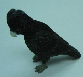 Red Tailed Black Cockatoo Figurine