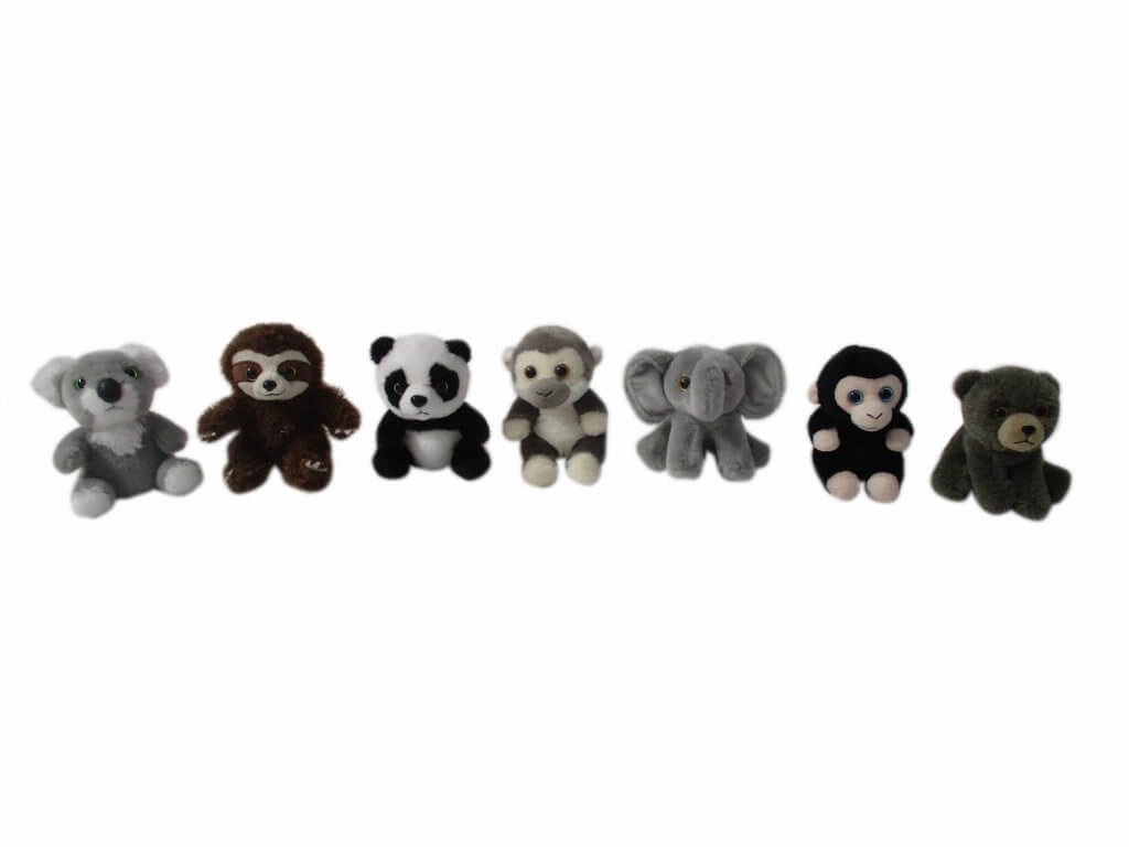 RUSS PETOOTIES 4INCH(10CM) ZOO MINI PLUSH ASSORTED STYLES