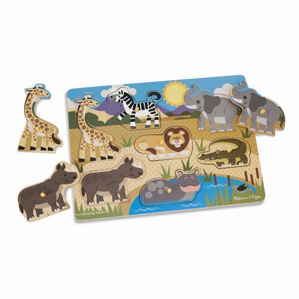 Safari Peg Puzzle