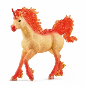 Schleich Bayala 70756 Elementa Fire Unicorn Stallion for Ages 5 and Up
