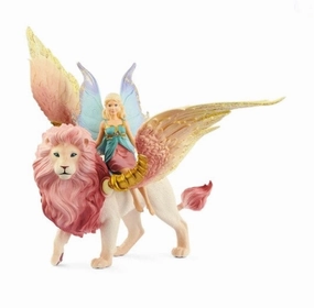 Schleich Bayala Fairy In Flight On Winged Lion