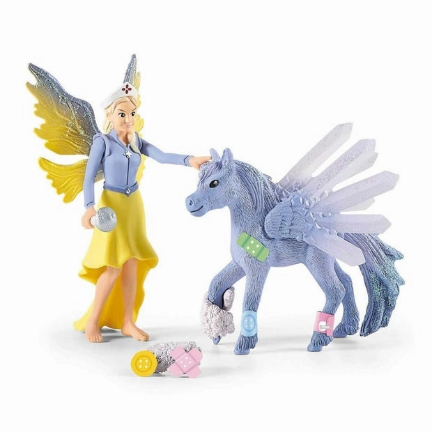 Schleich Bayala Magical Vet Blossom Set