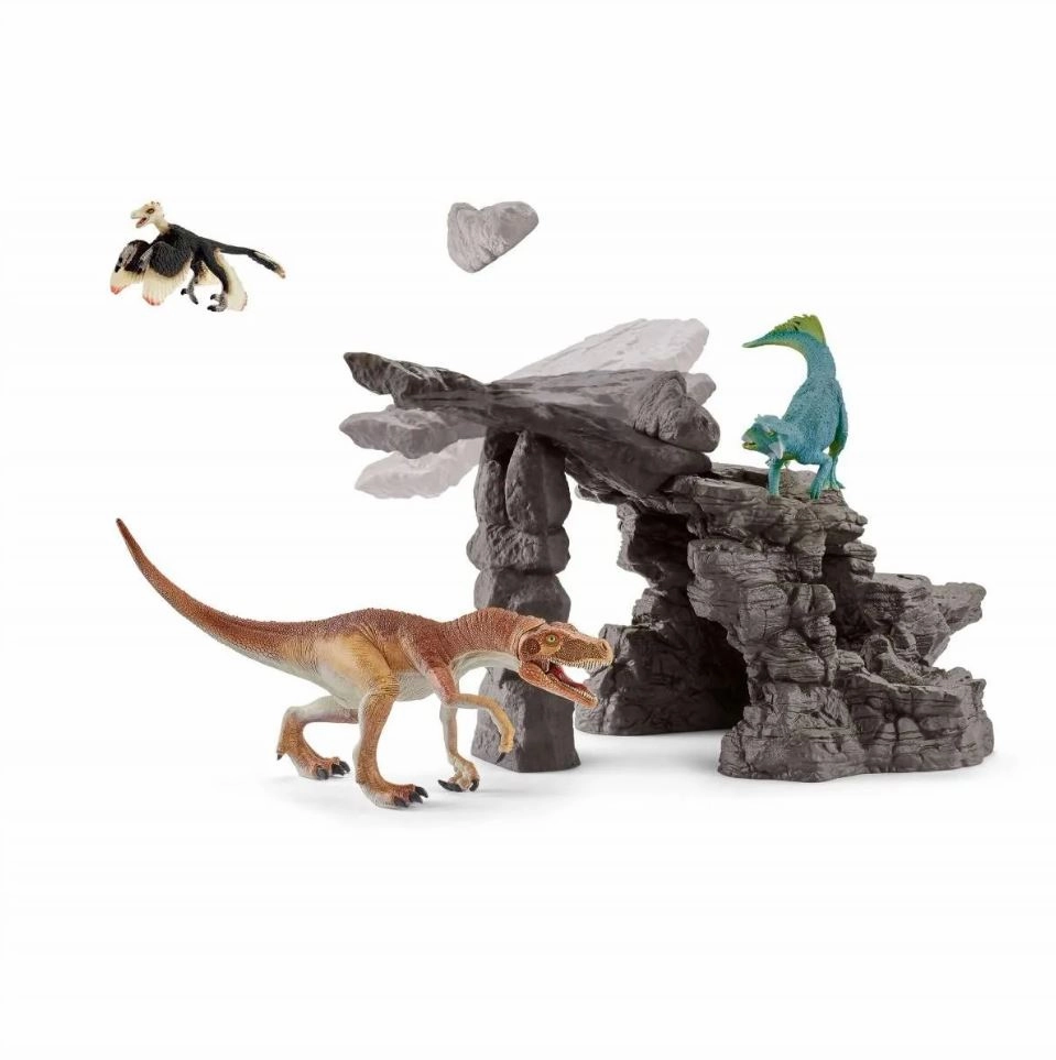 Schleich Dinosaurs Dino Set With Cave