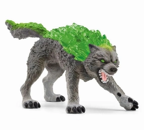 Schleich Eldrador 70153 Granite Wolf Fantasy Figurine for Ages 7 & Up