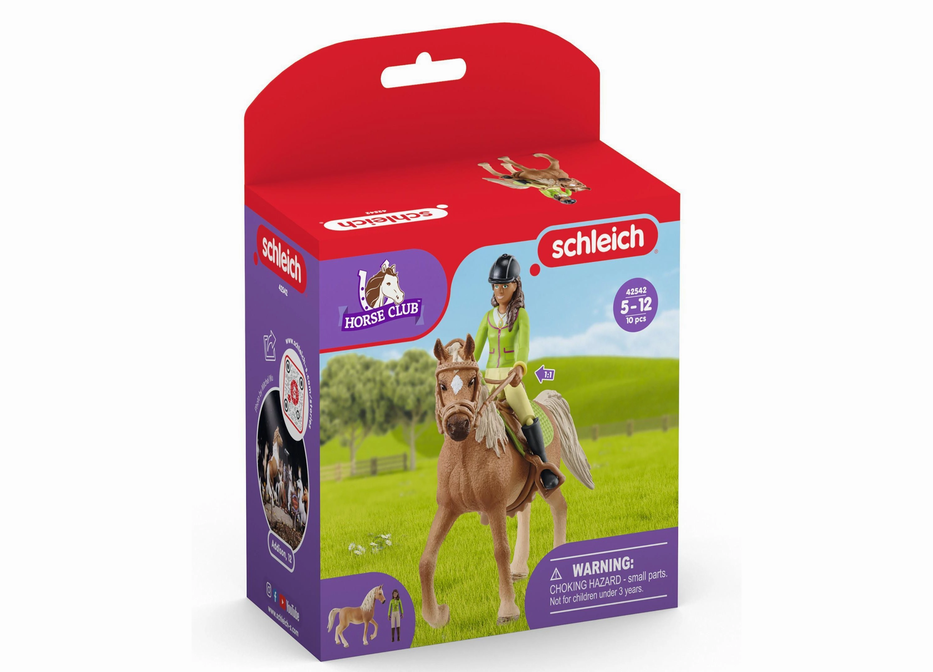 Schleich Horse Club - Sarah & Mystery Figurine Playset
