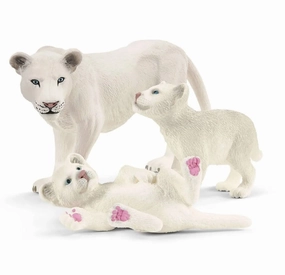 Schleich Wild Life Lion Mother With Cubs