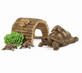 Schleich Wild Life Tortoise Home Set