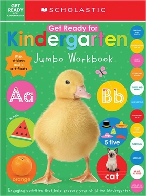Scholastic Early Learners - Get Ready for Kindergarten Jumbo Workbook