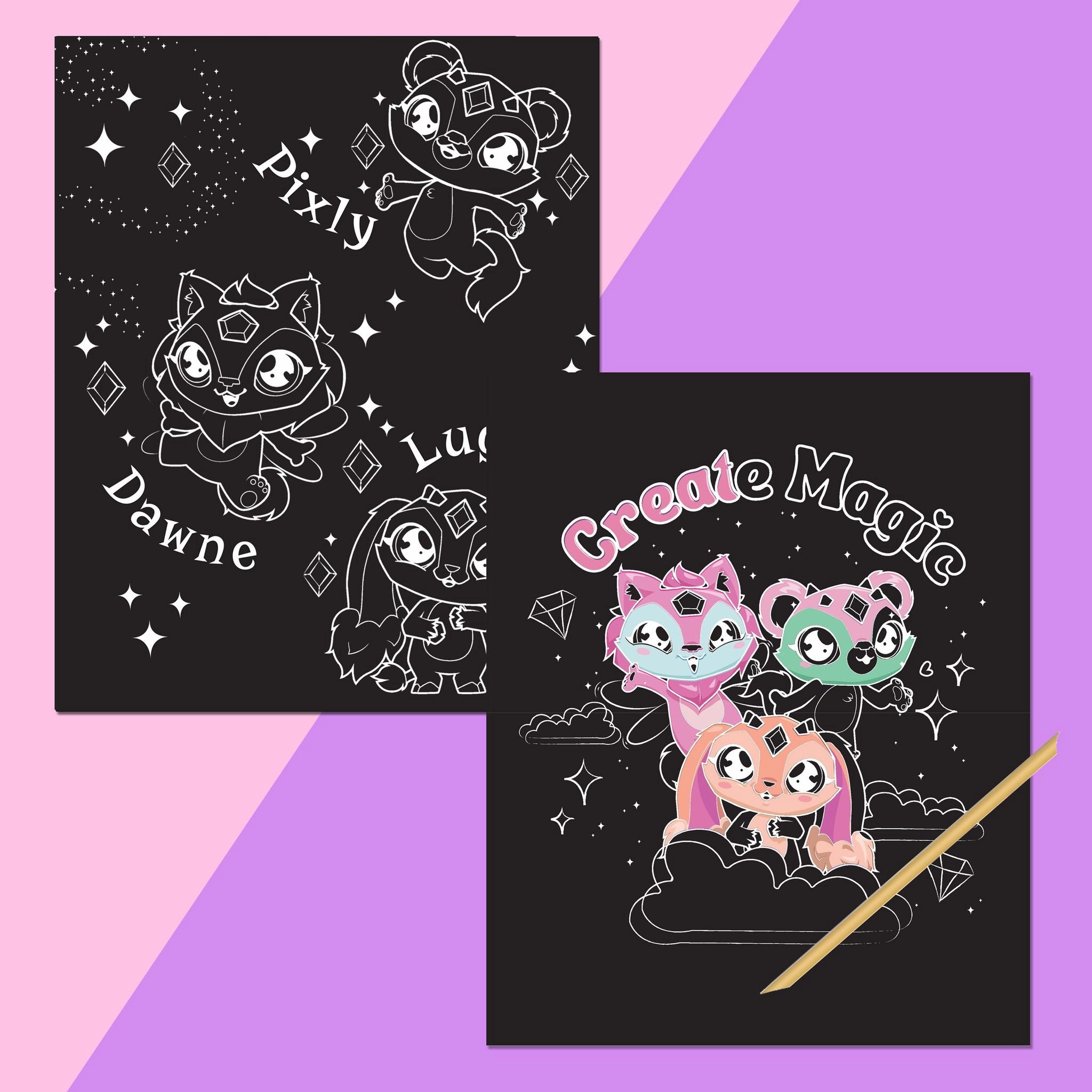 Scratch Surprise Magic Mixies
