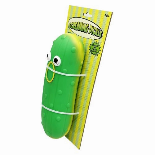 Screaming Pickle Squeak Toy for Irresistible Fun